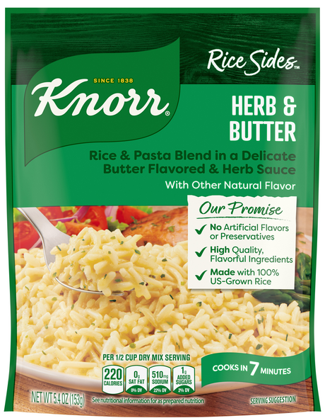 Knorr Rice Sides Mix Herb & Butter