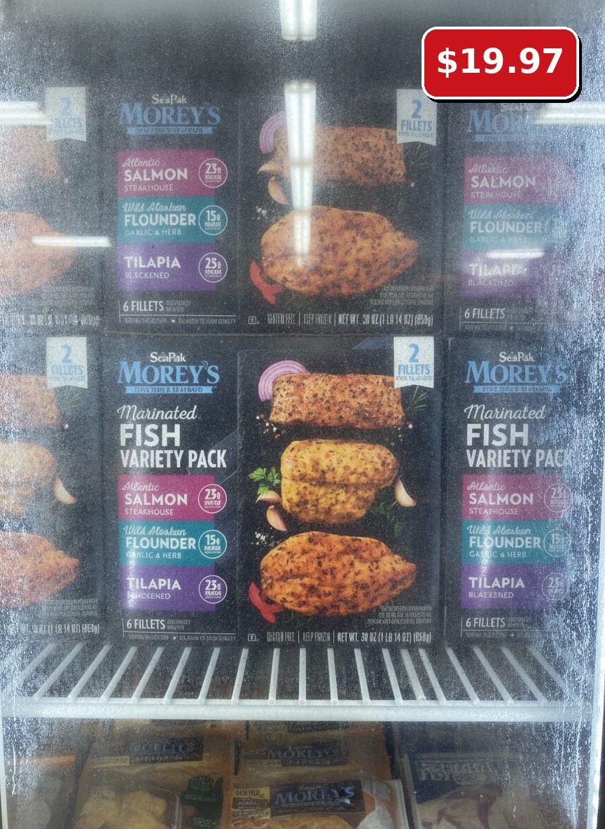 SeaPak MOREY'S Marinated FISH VARIETY PACK