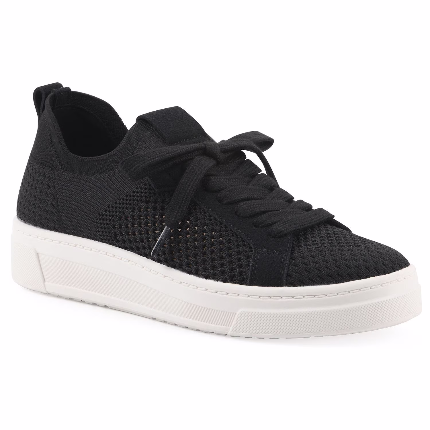 White Mountain Women's Lace-Up Sneaker