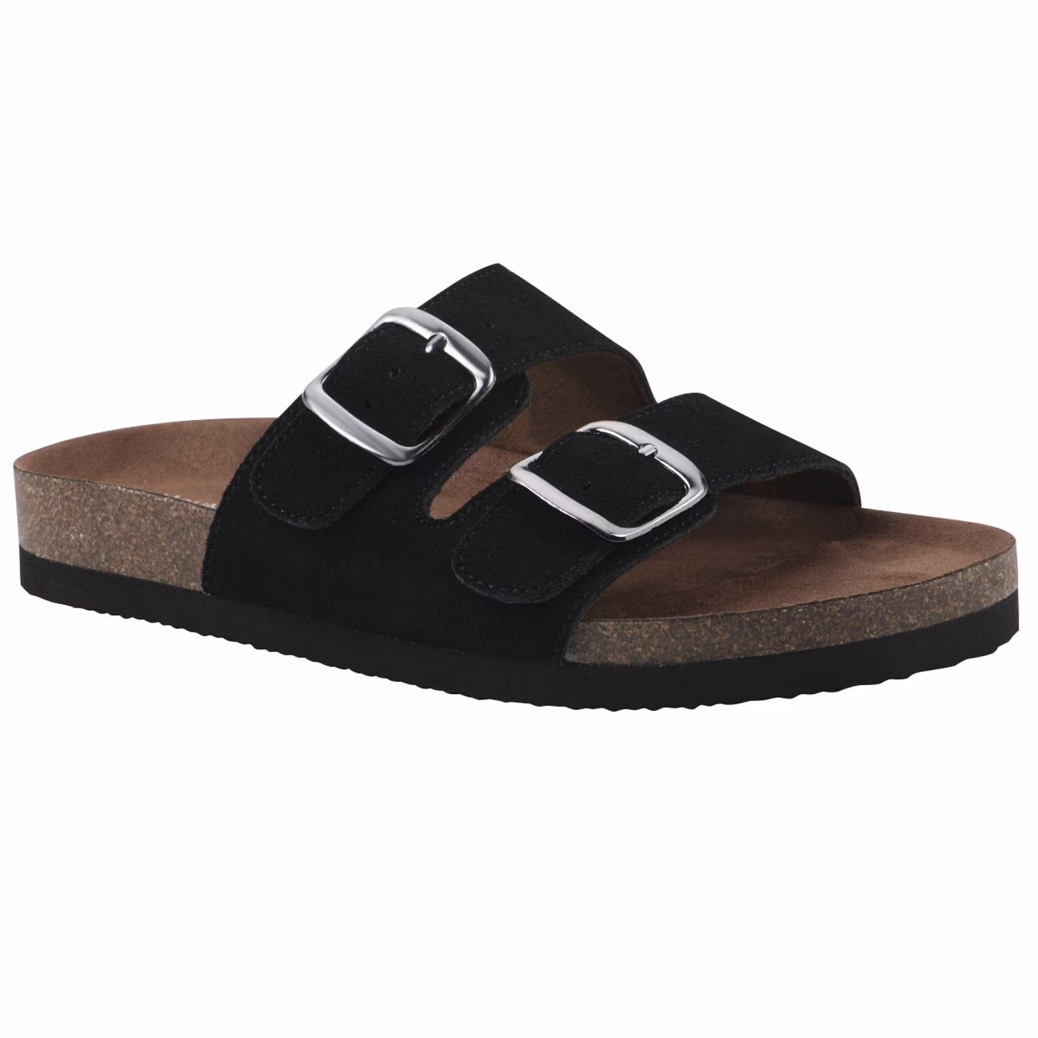 Mountain Sole Women's Double Buckle Leather Sandal