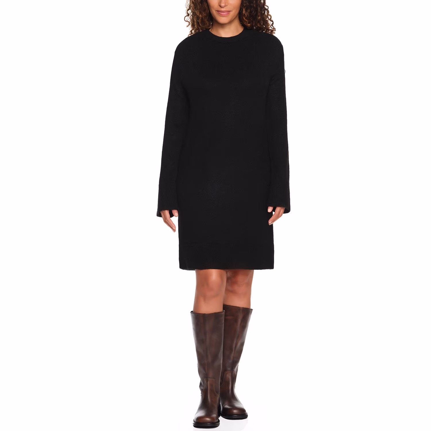 Lands' End Crewneck Sweater Dress