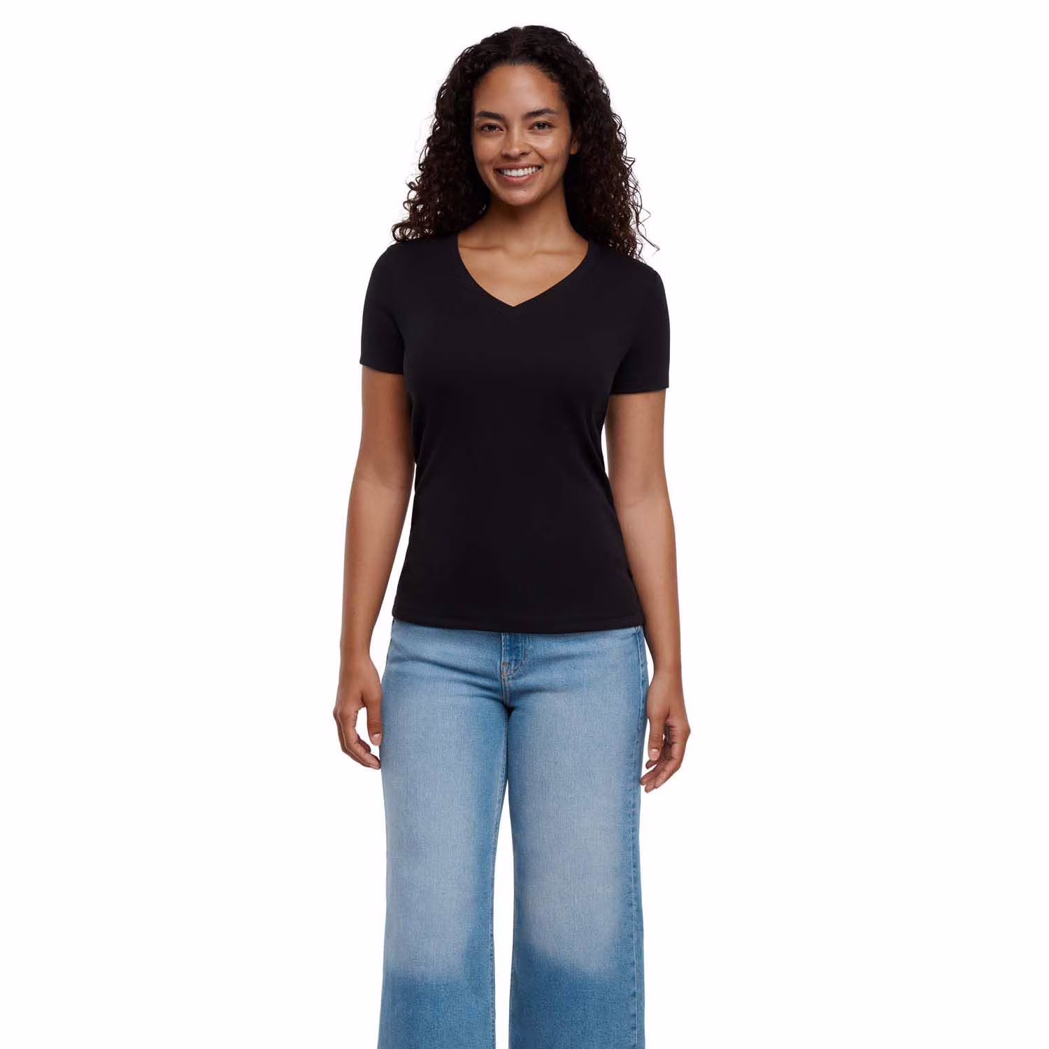 Eddie Bauer Women's Short Sleeve V-Neck T-Shirt