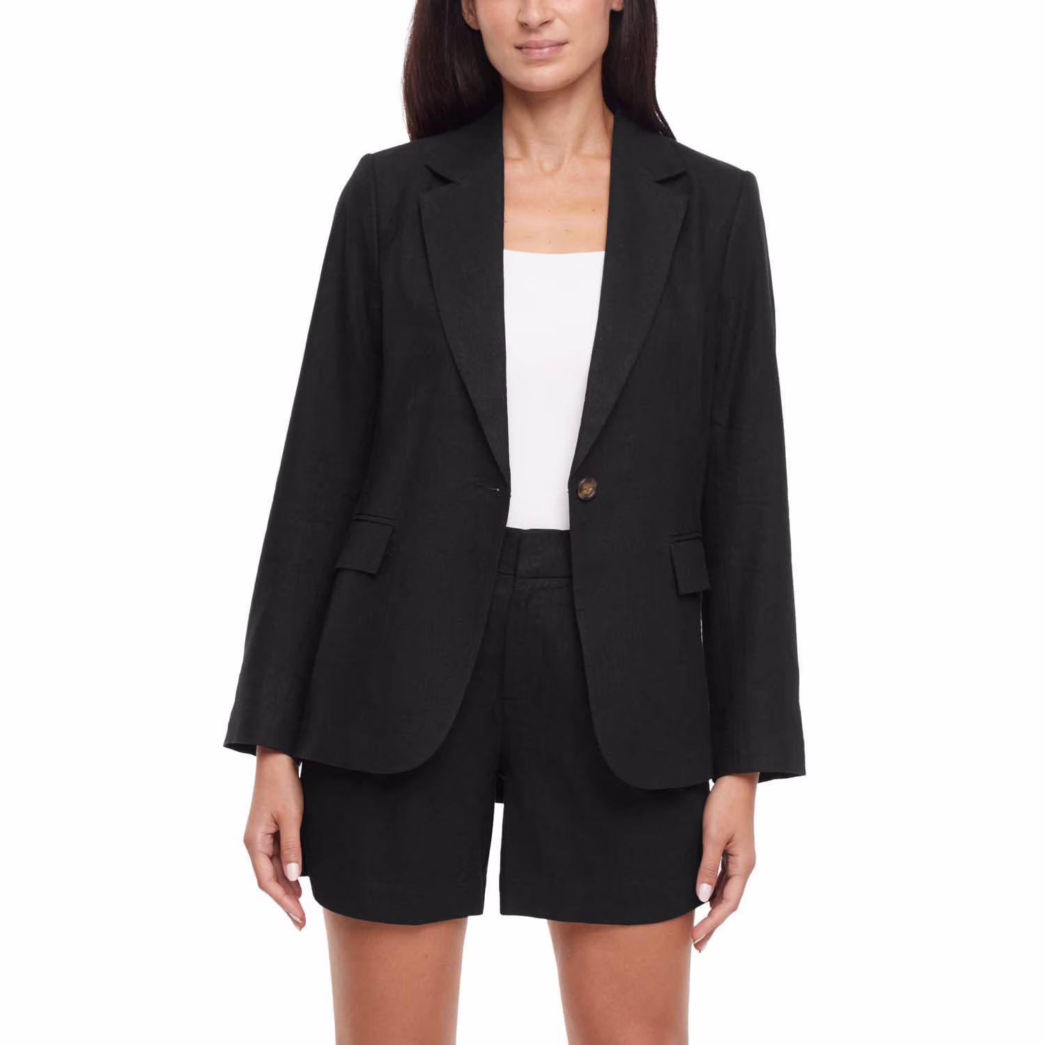 Express Women's Linen Blend Blazer