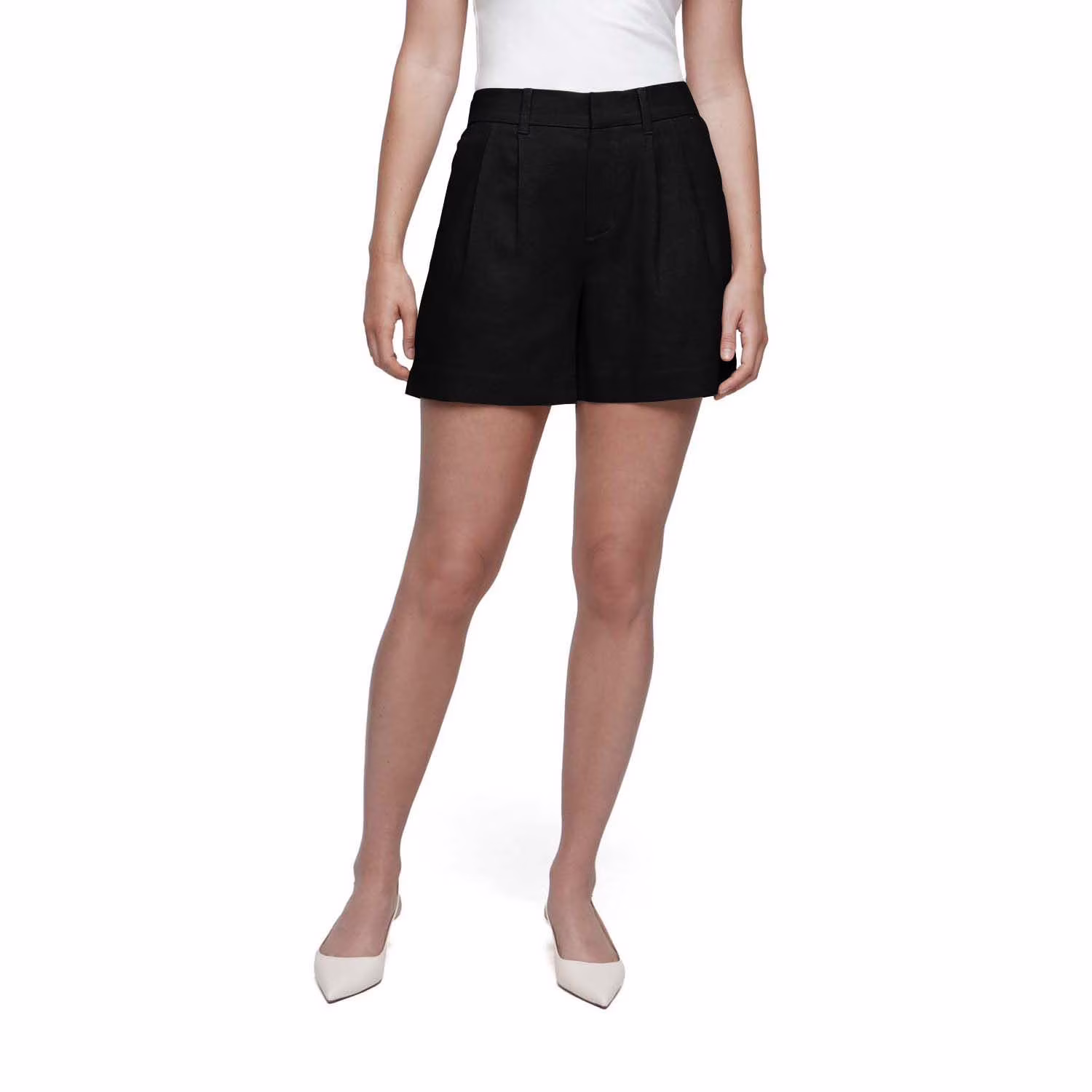 Express Women's Linen Blend Short