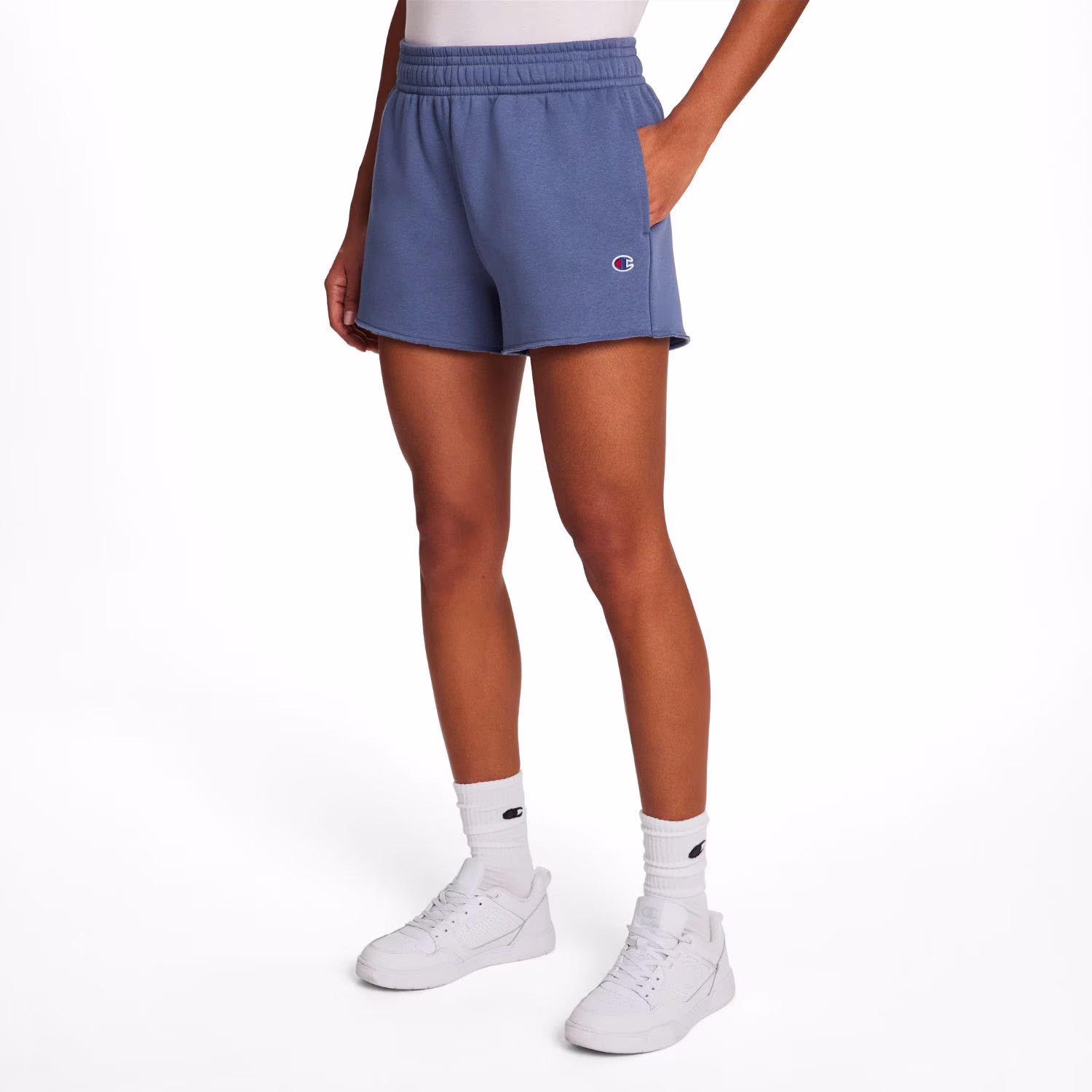 Champion Women's Raw Hem Fleece Short