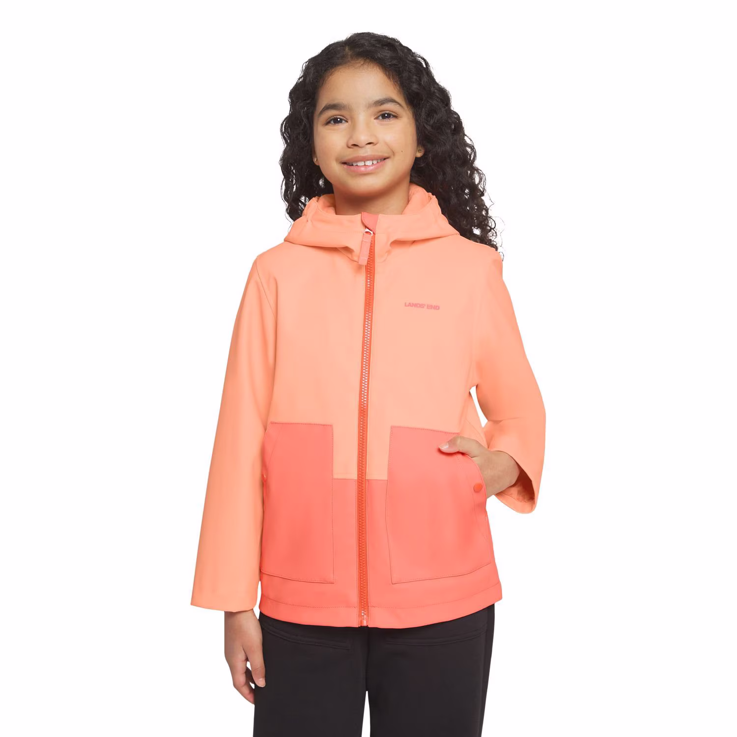 Lands’ End Girls Rain Jacket