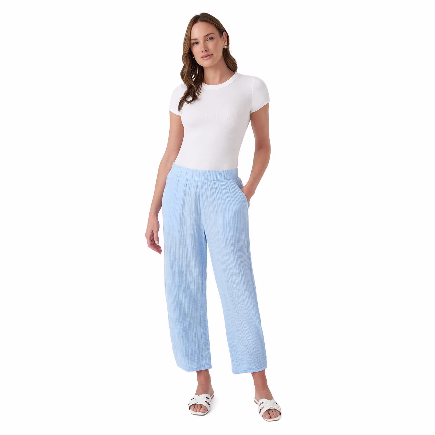 Edited by Hunter McGrady Gauze Barrell Pant