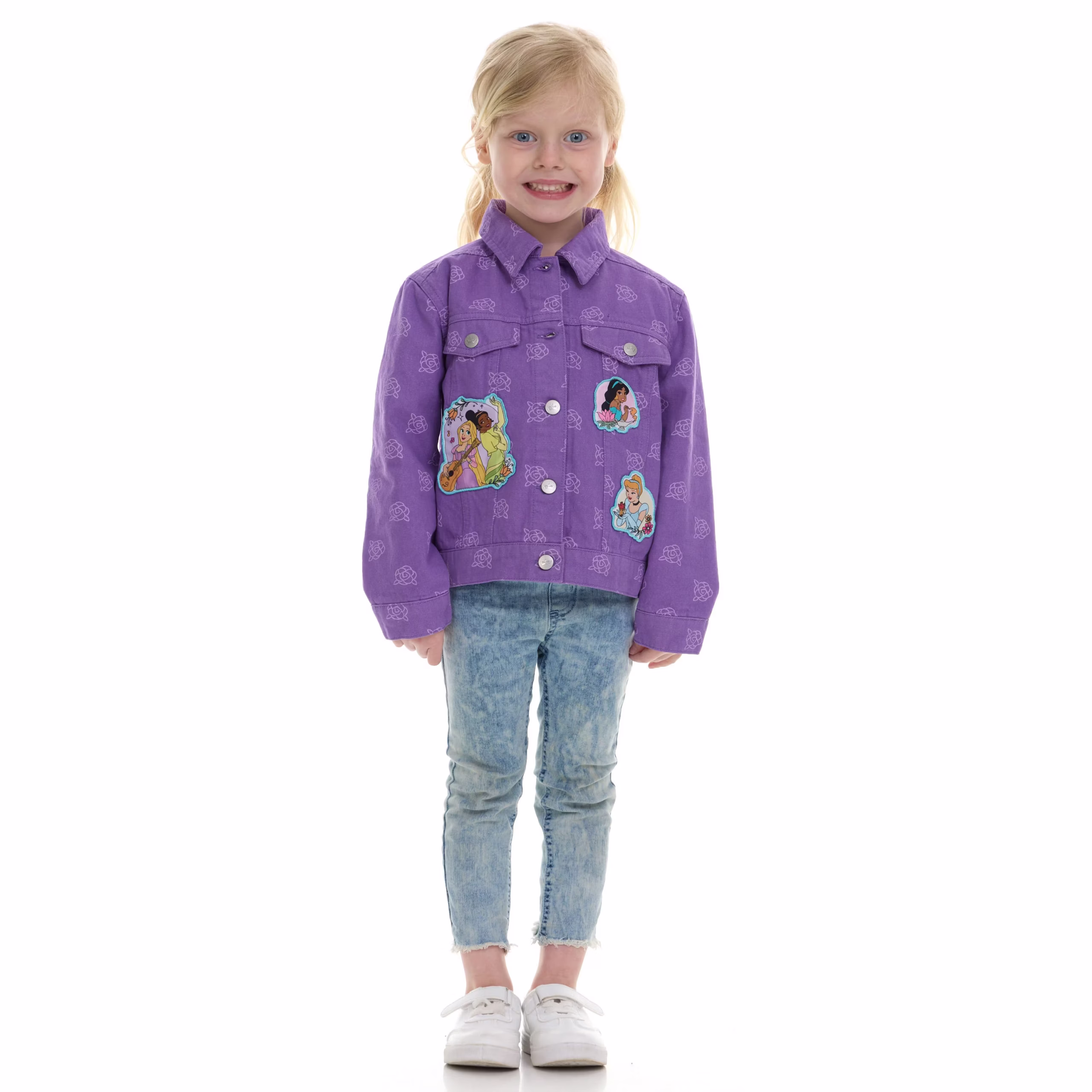 Character Toddler Girl Denim Jacket