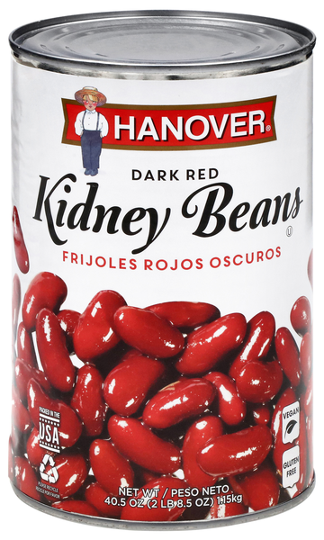 Hanover Redskin Dark Red Kidney Beans