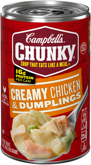 Campbell's Chunky Creamy Chicken & Dumplings Soup