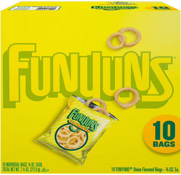 Funyuns Onion Flavored Rings Packs - 10 ct