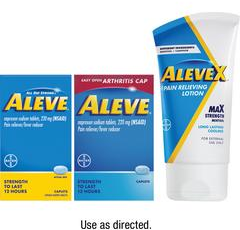 Aleve® or AleveX™