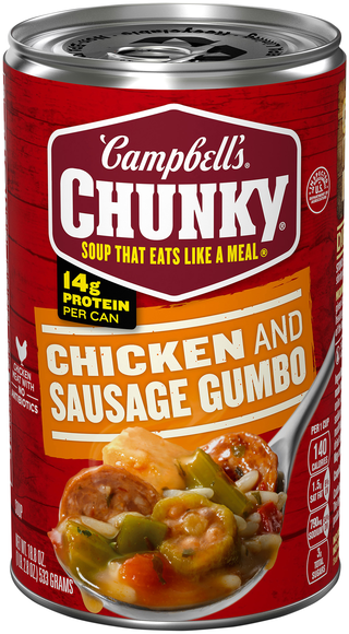 Campbell's Chunky Chicken & Sausage Gumbo Soup