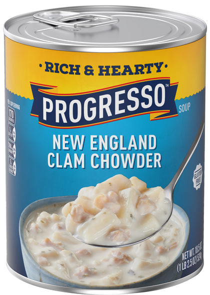 Progresso Rich & Hearty Gluten Free New England Clam Chowder Soup