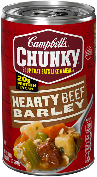 Campbell's Chunky Hearty Beef Barley Soup