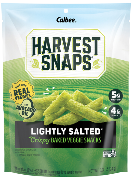 Harvest Snaps Gluten Free Lightly Salted Crispy Baked Veggie Snacks