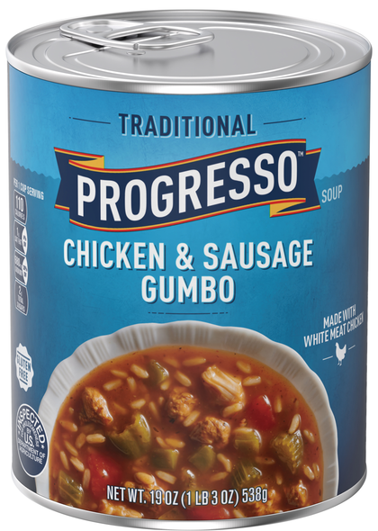 Progresso Traditional Chicken & Sausage Gumbo Soup