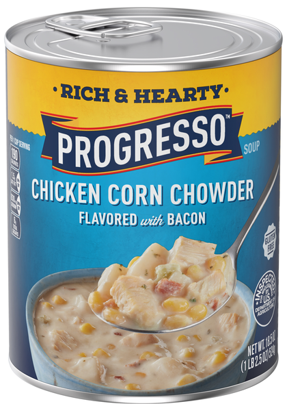 Progresso Rich & Hearty Gluten Free Chicken Corn Chowder Soup