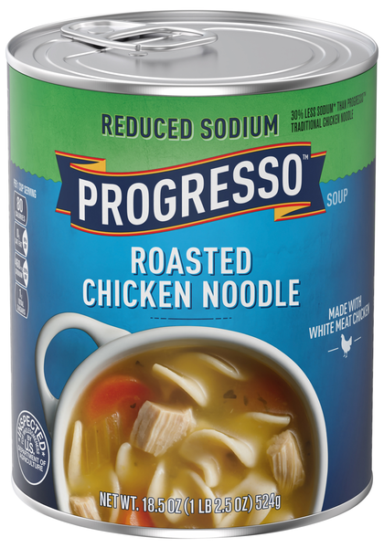 Progresso Reduced Sodium Roasted Chicken Noodle Soup