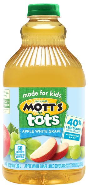 Mott's for Tots Apple White Grape Juice Beverage