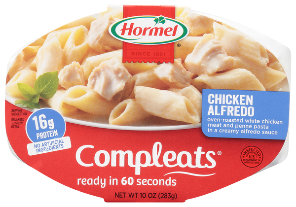 Hormel Compleats Homestyle Chicken Alfredo Microwavable