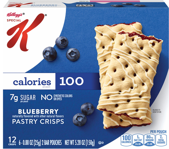 Special K Blueberry Pastry Crisps - 6 ct