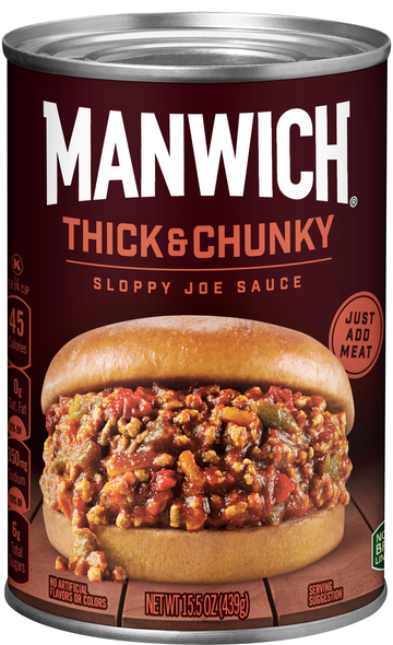 Manwich Thick & Chunky Sloppy Joe Sauce