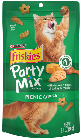 Friskies Party Mix Picnic Crunch Cat Treats
