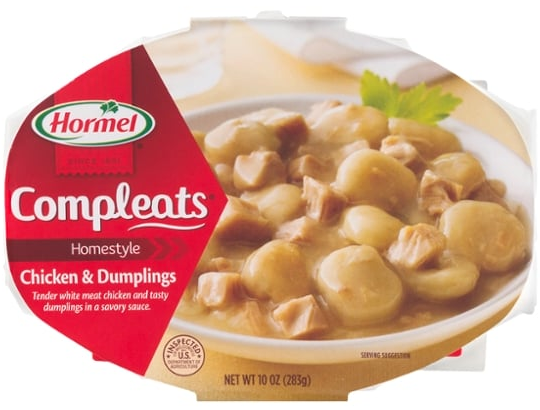 Hormel Compleats Homestyle Chicken & Dumplings Microwavable