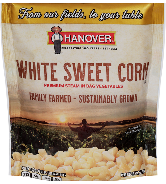 Hanover The Gold Line Silver Queen Style White Sweet Corn Frozen