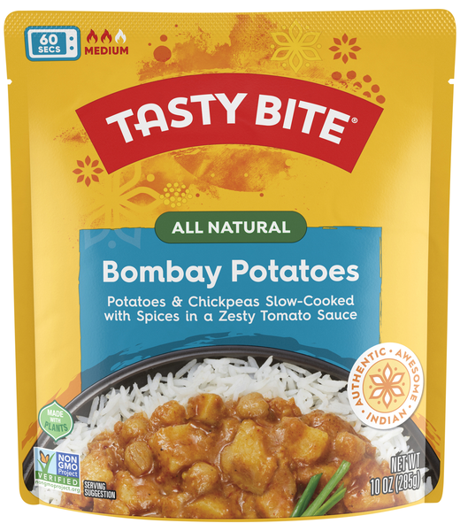 Tasty Bite All Natural 60 Second Medium Bombay Potatoes