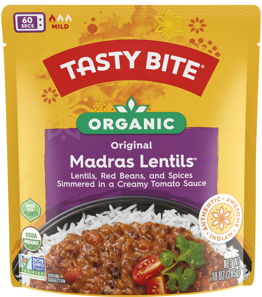 Tasty Bite 60 Second Original Mild Madras Lentils
