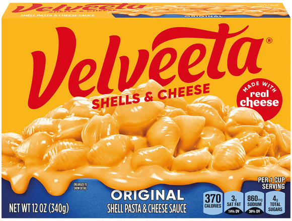 Velveeta Original Shells & Cheese Pasta