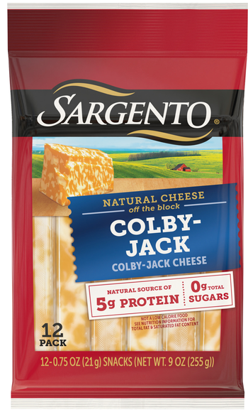 Sargento Natural Colby Jack Cheese Sticks - 12 ct