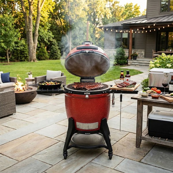 19. Kamado Joe Big Joe III Charcoal Grill