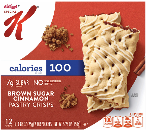 Special K Brown Sugar Cinnamon Pastry Crisps - 6 ct