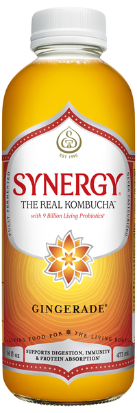 GT's Synergy Raw Gingerade Kombucha