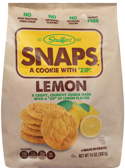 Stauffer's SNAPS Lemon Cookies