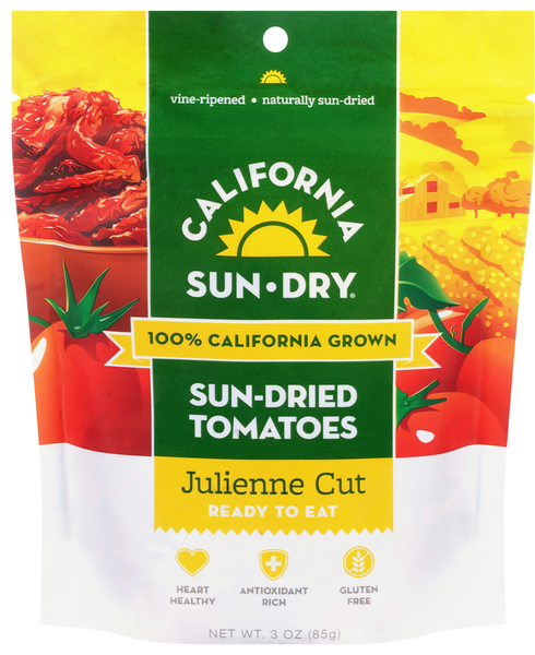 California Sun-Dry Julienne Cut Sun-Dried Tomatoes