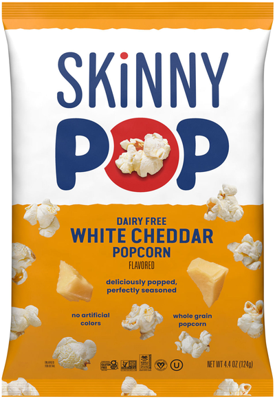 SkinnyPop Gluten Free White Cheddar Popcorn