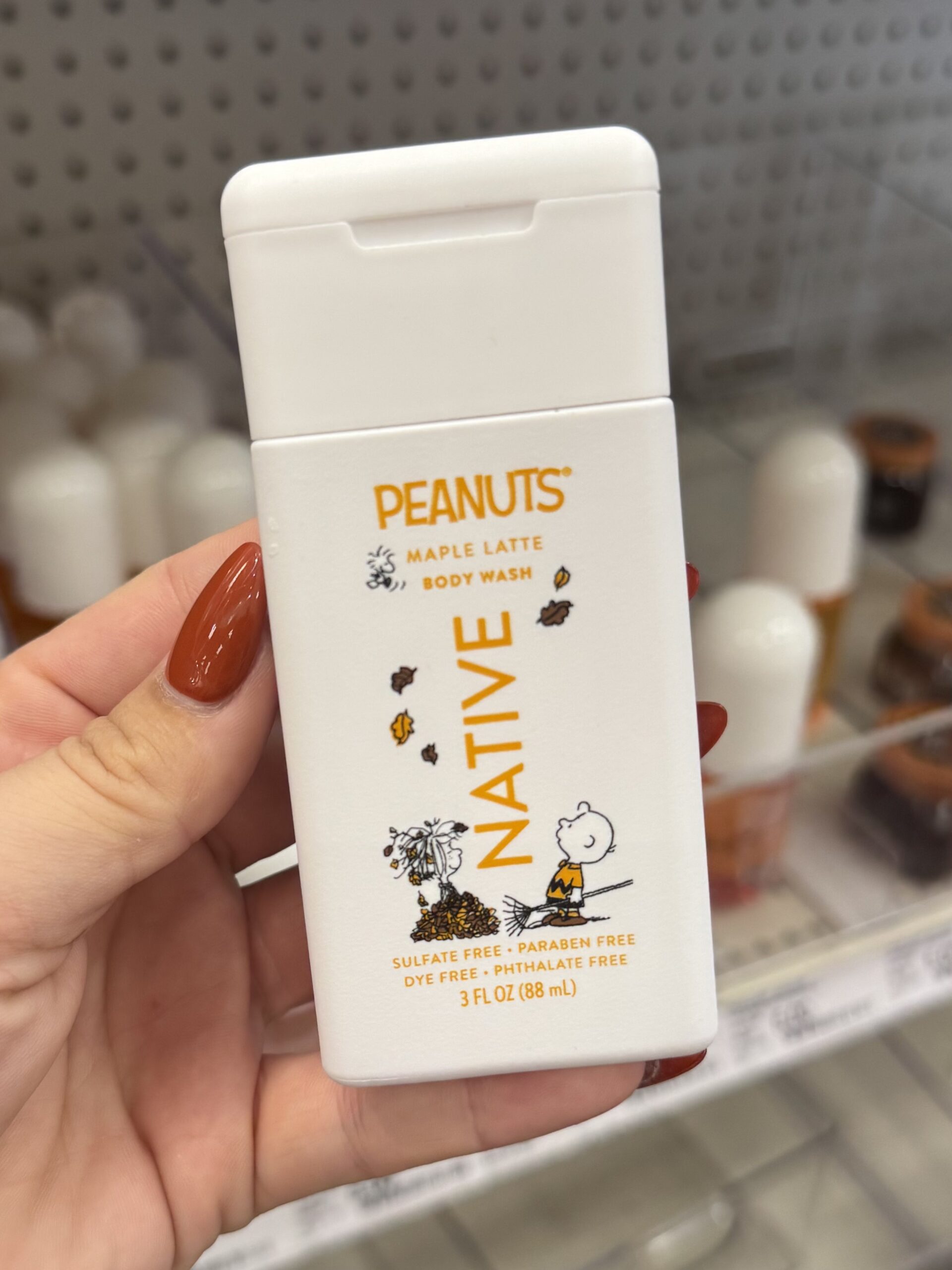 Native Peanuts Body Wash - in store
