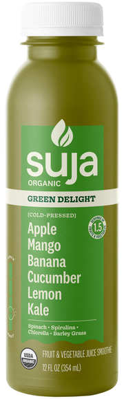 Suja Organic Green Delight Fruit & Vegetable Juice Smoothie