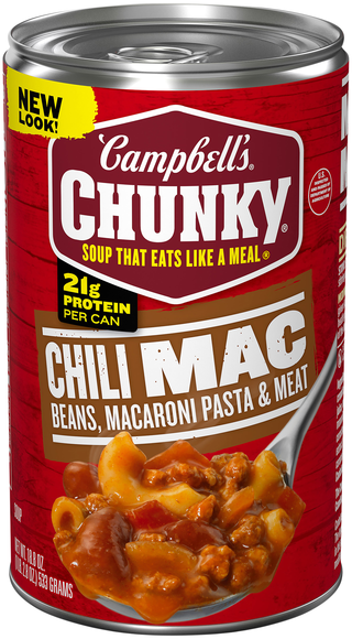 Campbell's Chunky Chili Mac Beans Macaroni Pasta & Meat