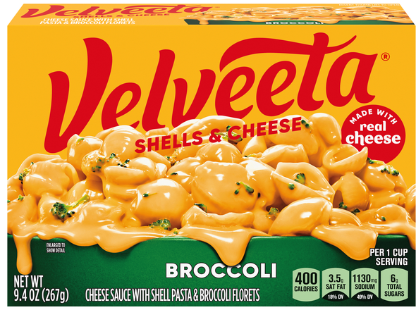 Velveeta Broccoli Shells & Cheese Pasta