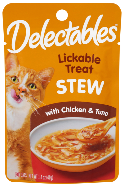 Delectables Stew Chicken & Tuna Lickable Cat Treat