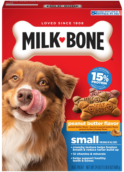 Milk-Bone Peanut Butter Variety Pack Small Dog Treats