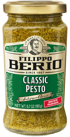 Filippo Berio Italian Recipe Classic Pesto Pasta Sauce