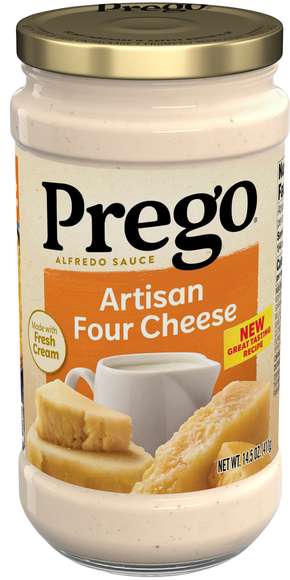 Prego Artisan Four Cheese Alfredo Pasta Sauce