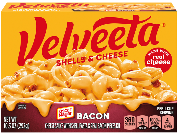Velveeta Bacon Shells & Cheese Pasta