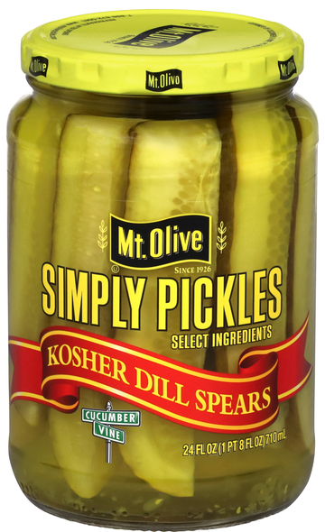 Mt. Olive Simply Pickles Kosher Dill Spears